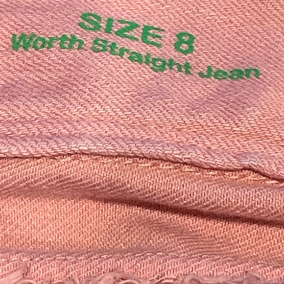 Lilly Pulitzer Worth Straight Leg Pants - Peachy Pink Color-Size Women’s 8 - Picture 11 of 16